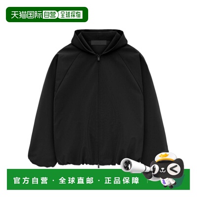 1h可退 FEAR OF GOD 男士夹克 202BT244880F AW2024 黑色 连帽休