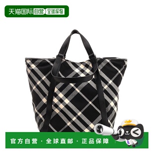 8086476NDEF SS2024 花色 BURBERRY tote 手提包 Check bag 男士