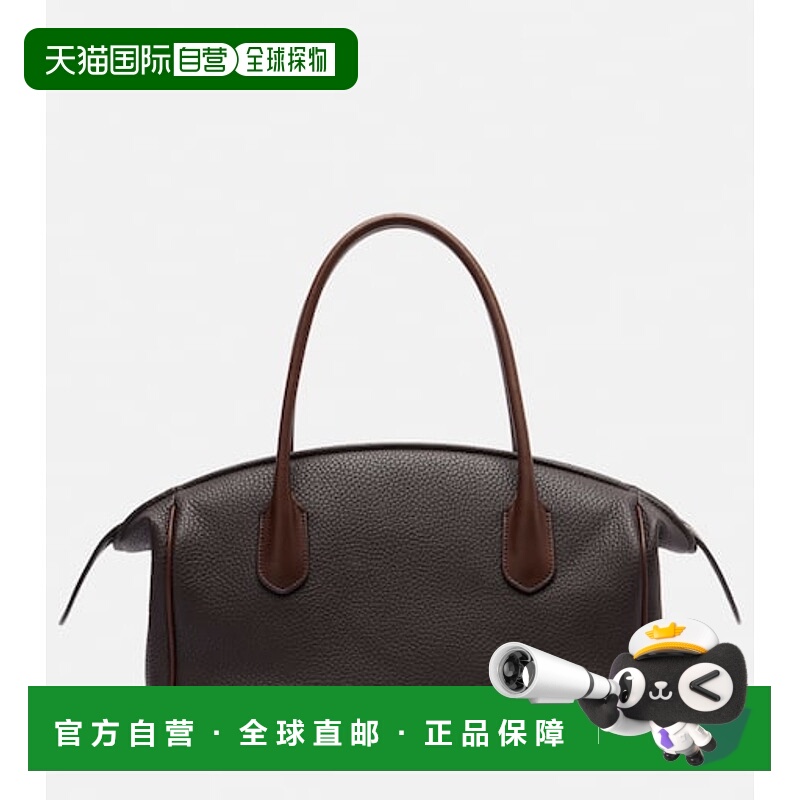 1h可退 潮奢 The Row 女士 Ewa 皮革手提包 brown棕色 舒适时尚