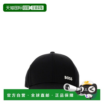 BOSS 男士帽子 5051921910261155002 CO 黑色 BASEBALL HAT WITH