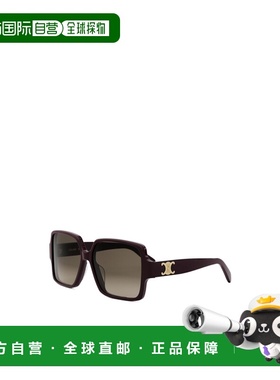 CELINE 女士太阳镜 CL40316U69F SS2025 棕色 全框太阳镜