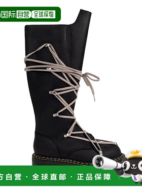 RICK OWENS 男士靴子 DM02E6811000109 AW2025 黑色