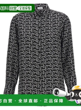 BURBERRY 女士衬衫 8090732SILVERBLACK SS2024 黑色
