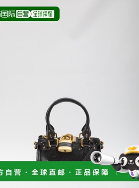 CHLOÉ 女士单肩包 CH26SS805P75001 SS2026 黑色 Small Paddingto