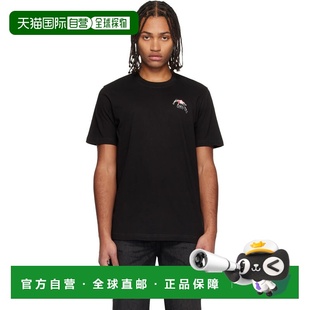 1h可退 潮奢 Diesel 迪赛 男士 黑色 T-Adjust-T3 T 恤 A186680QI