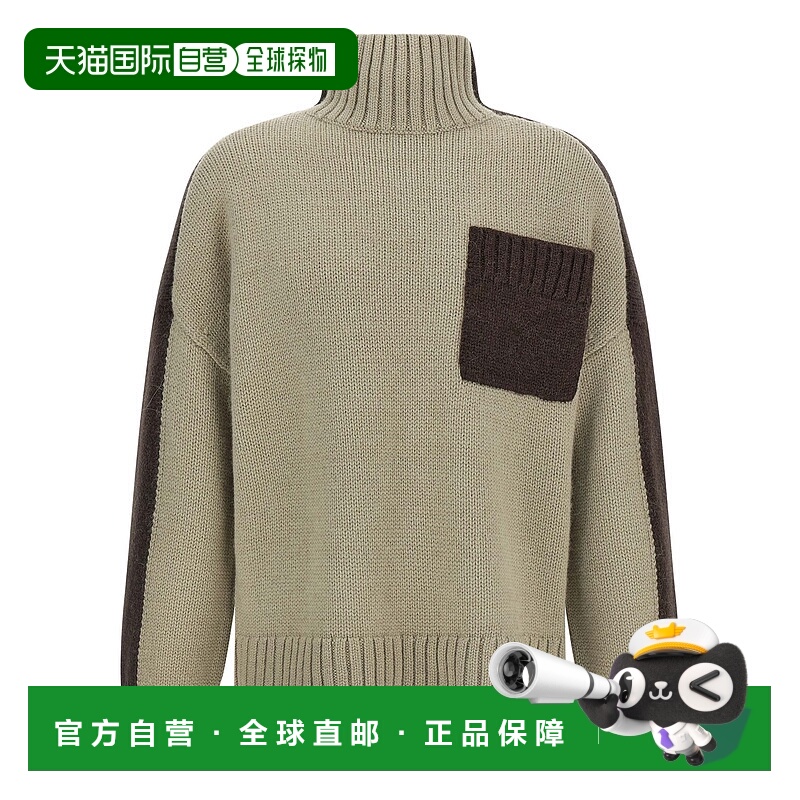 1h可退 潮奢 J.W. Anderson 女士 JW Anderson 拼接高領長袖套頭