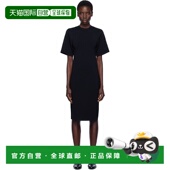 潮奢 连衣裙 TOTÊME 黑色 1h可退 Knit 女士 Tee 253WRD0232YA018