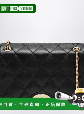 1h可退 潮奢 Burberry 巴宝莉 女士 STRAND 大号黑色包包 8111250