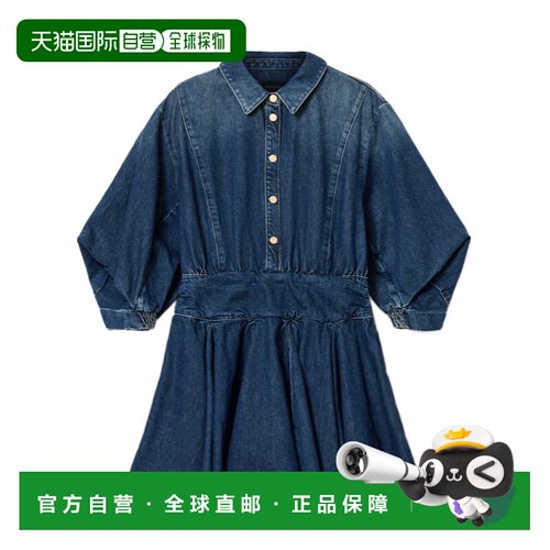 ALL SAINTS 女士连衣裙 W015DE2846 SS2026 蓝色 Arlo牛仔迷你连