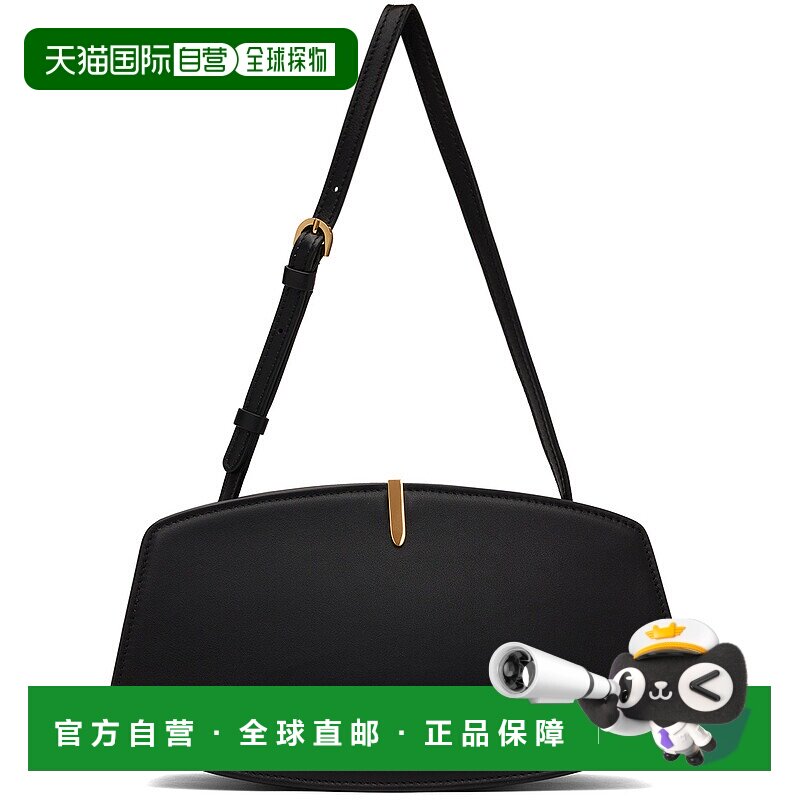 1h可退 潮奢 SAVETTE 女士 黑色 Florence 单肩包 H0310101