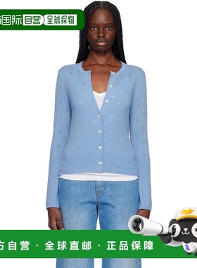 1h可退 潮奢 Guest in Residence 女士 蓝色 Jane Pointelle 开衫