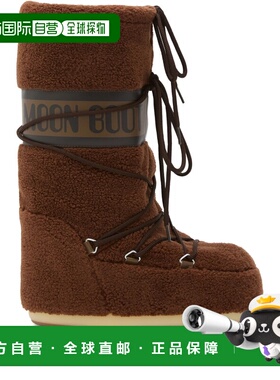 MOON BOOT 女士雪地靴 80D1403080M004 AW2025 深棕色