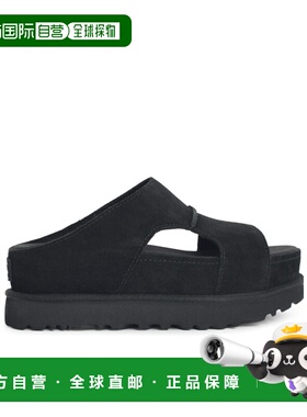 UGG 女士拖鞋 1175132BLK SS2026 黑色 Goldenstar 高帮镂空凉拖