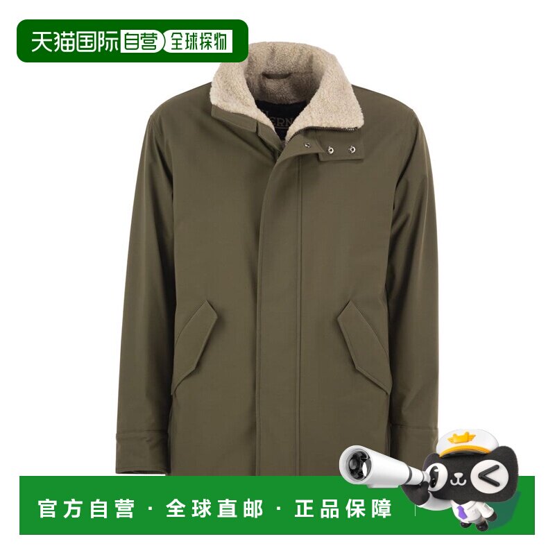 HERNO 男士夹克 GC000121U129237730 AW2026 军绿色图片
