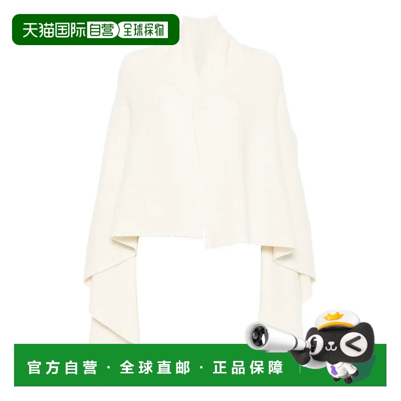 1h可退 RICK OWENS 女士针织衫 RP02E4642KWP11 AW2025 白色羊毛