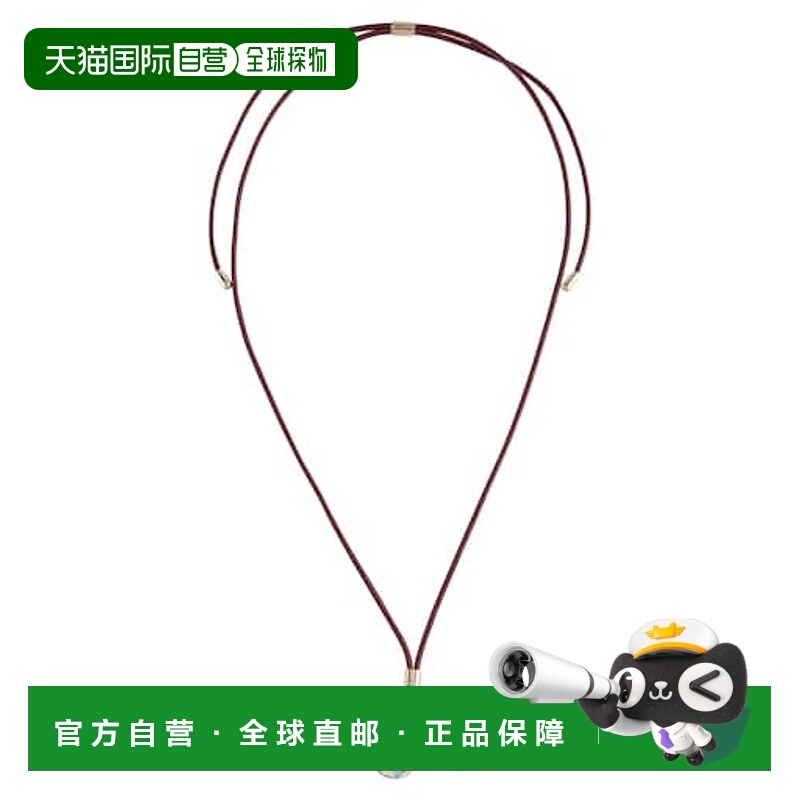 1h可退 潮奢 Chloe 蔻依 女士 Jemma and quartz 皮革项链