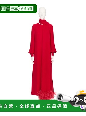 VALENTINO 女士外套 BVADB41MMR9M SS2025 红色 长袖连衣裙