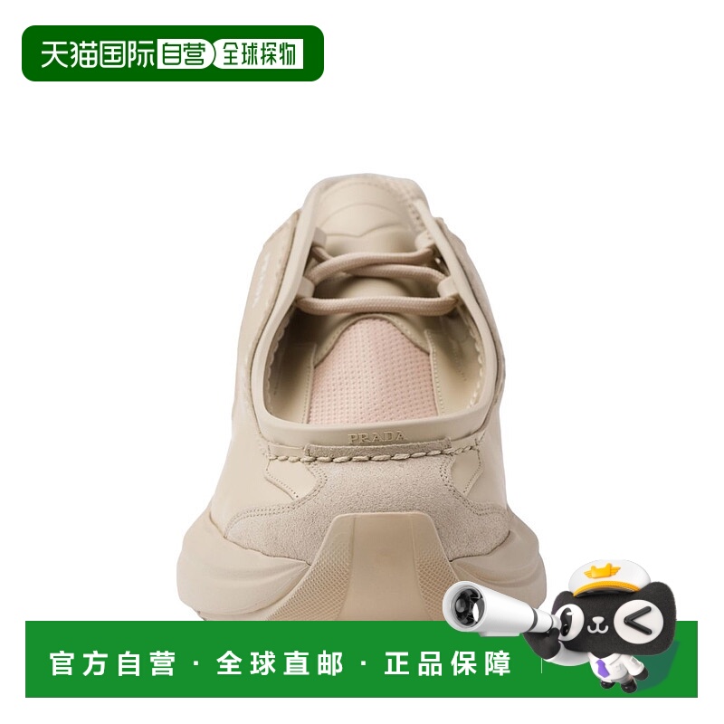 1h可退 潮奢 Prada 普拉达 男士 Systeme 徽标细节休闲运动鞋 2EG