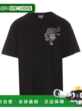 KENZO 男士T恤 FE65TS2964SI99J AW2024 黑色