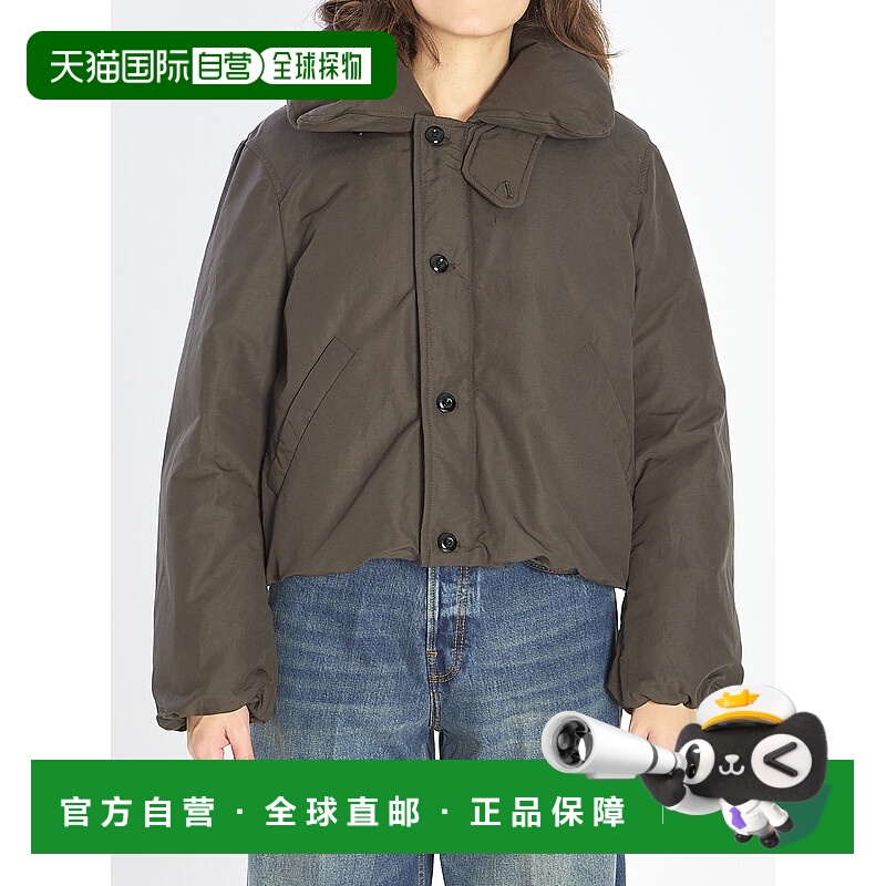 1h可退 LEMAIRE 女士外套 OW1151LF1019BR507 AW2025 军绿色