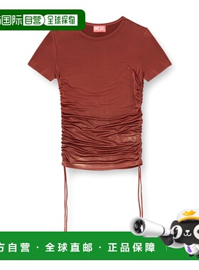 DIESEL 女士T恤 A193920JLBU7FH AW2025 红色