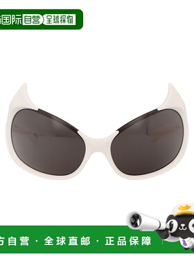 BALENCIAGA 女士眼镜 BB0284S003 SS2025 灰色 Sunglasses