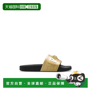 VERSACE AW2025 男士 10205351A148311X00V 黑色 凉鞋 1h可退