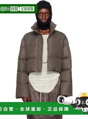 1h可退 潮奢 rick owens 瑞克 欧文斯 男士 Moncler + 灰褐色 Cro
