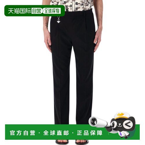 PRADA 男士休闲裤 26PUP041919AMF0002 SS2026 黑色
