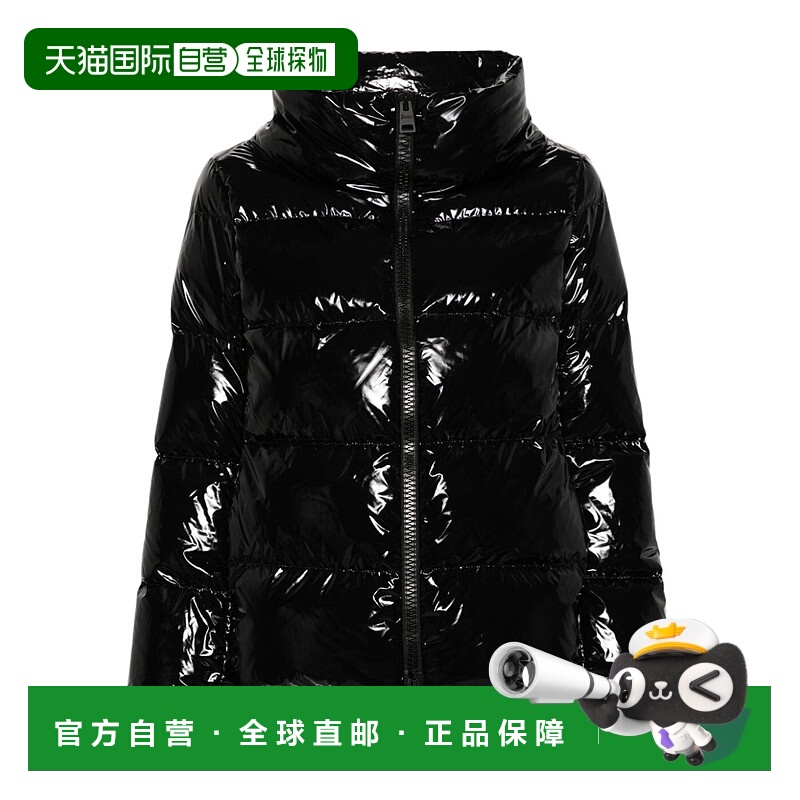 1h可退 HERNO 女士外套 PI001946D12220Z9300NERO AW2024羽绒服