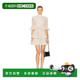 潮奢 迷你连衣裙 ZIMMERMANN 褶裥有袖 5519DF25R 女士 1h可退