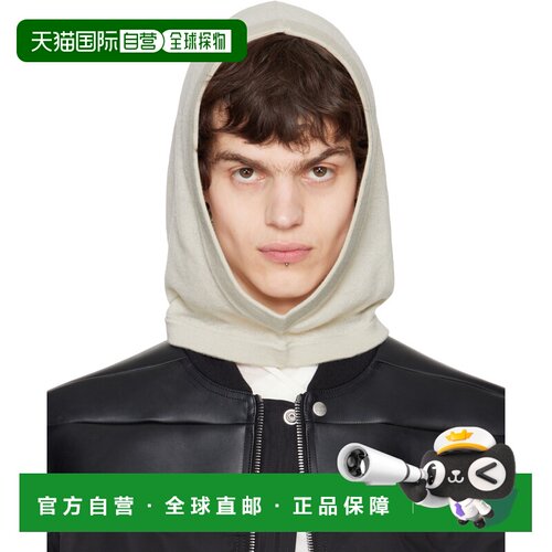 RICK OWENS 男士帽子 RU01E5481WS41 SS2025 黑色【付后1h可退】