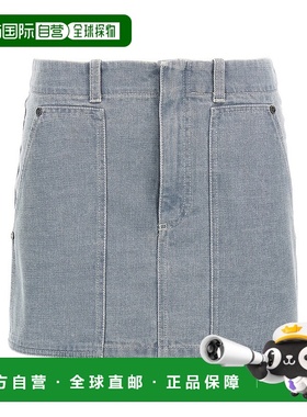 FENDI 女士半身裙 FLQ594ASMBF1RX3 SS2025 灰色 'Go-To' skirt