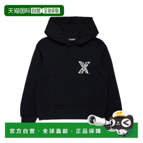 DSQUARED2 男童卫衣 DQ2526D003GDQ900 AW2024 黑色