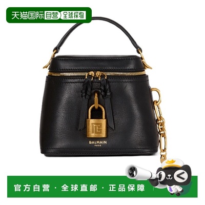 BALMAIN 女士手提包 FN1BH004LORL0PA AW2025 黑色 Pulse Vanity