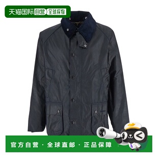 巴伯尔 男士 夹克 潮奢 MWX Waxed barbour Bedale 1h可退 海军蓝