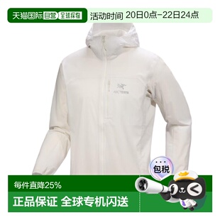 Arcteryx始祖鸟 Squamish Hoody 轻薄风壳连帽休闲薄款夹克 男款