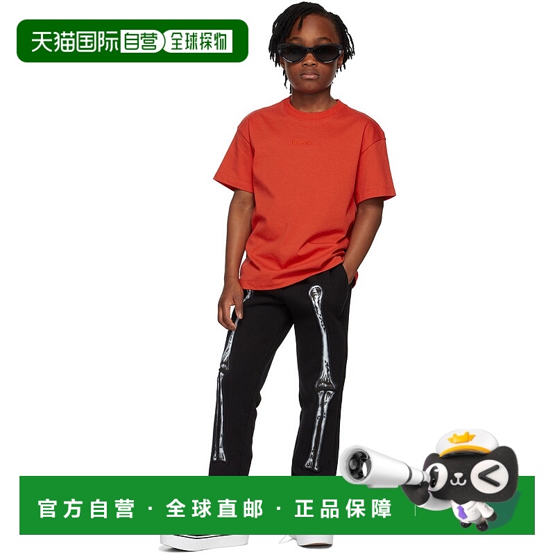 1h可退 潮奢 Doublet 女童 红色 Tomato Stem 儿童 T 恤童装 22SS