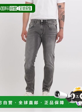 1h可退 潮奢 Replay 男士 Hyperflex Anbass 修身牛仔裤直筒裤
