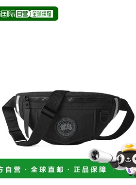 CANADA GOOSE 男士腰包 8833UB9061 SS2026 黑色 拉链腰包