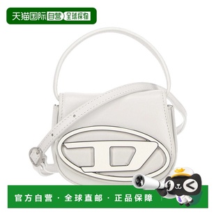 白色 DIESEL AW2025 X08709PR818T1003 SHOULD 女士斜挎包