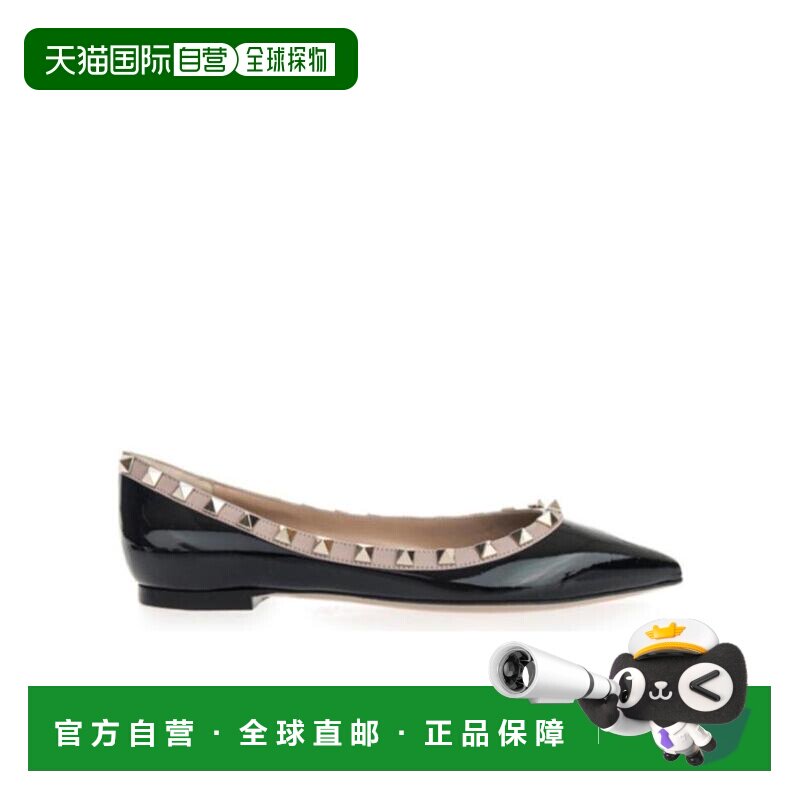 VALENTINO 女士运动鞋 TW0S0403VNWN91 CO 花色 黑色铆钉休闲平底
