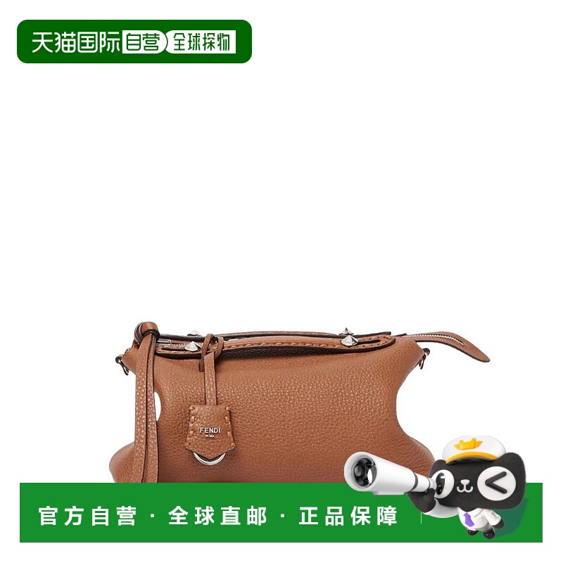 1h可退 FENDI 女士手提包 8BL155AVTD18 SS2026 棕色 Fendi By Th