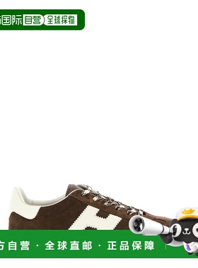 HOGAN 男士运动鞋 HXM6470FB60UWX0CAJ SS2026 棕色