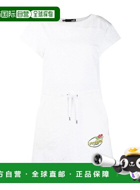 1h可退 MOSCHINO 女士半身裙 VH3301T9727A00 SS2020 白色 圆领短