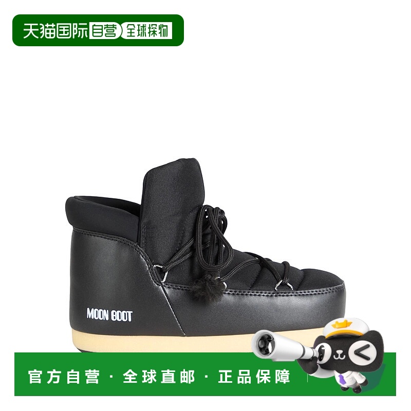 1h可退 潮奢 Moon Boot 月亮靴 女士 脚踝靴 black黑色 舒适时尚