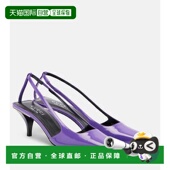 精饰皮质露跟浅口鞋 1h可退 古驰 女士 潮奢 Gucci