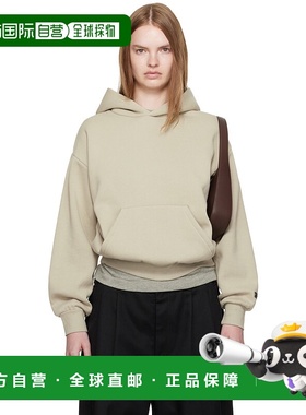 1h可退 潮奢 Essentials 女士 灰色 Classic Fit 连帽衫 192SP255