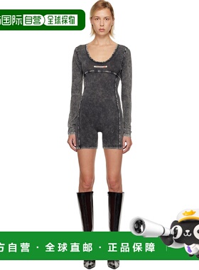 1h可退 潮奢 Diesel 迪赛 女士 灰色 Karim-Dnm 连身裤 A183250SH