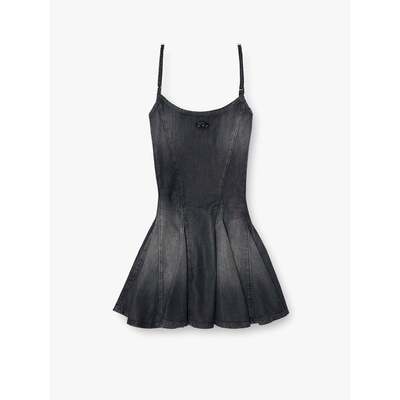 潮奢 Diesel 迪赛 女士 DE-SPOKY-S 牛仔短款连衣裙 A20907068VM0